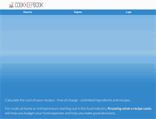 Tablet Screenshot of cookkeepbook.com